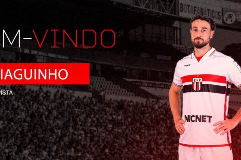 Botafogo-SP Anuncia Reforço para a Série B: Thiago Moraes Chega ao Meio-Campo