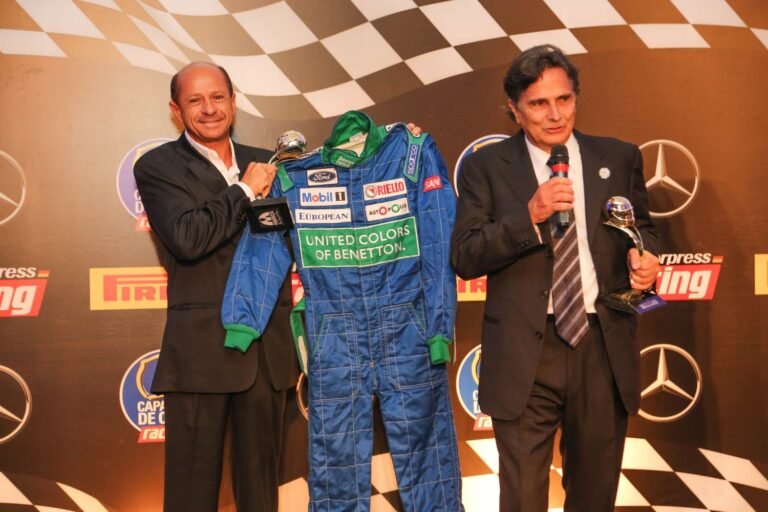 Capacete de Ouro: O Pódio Inesquecível de Piquet e Moreno e a Celebração de Três Décadas de Legado