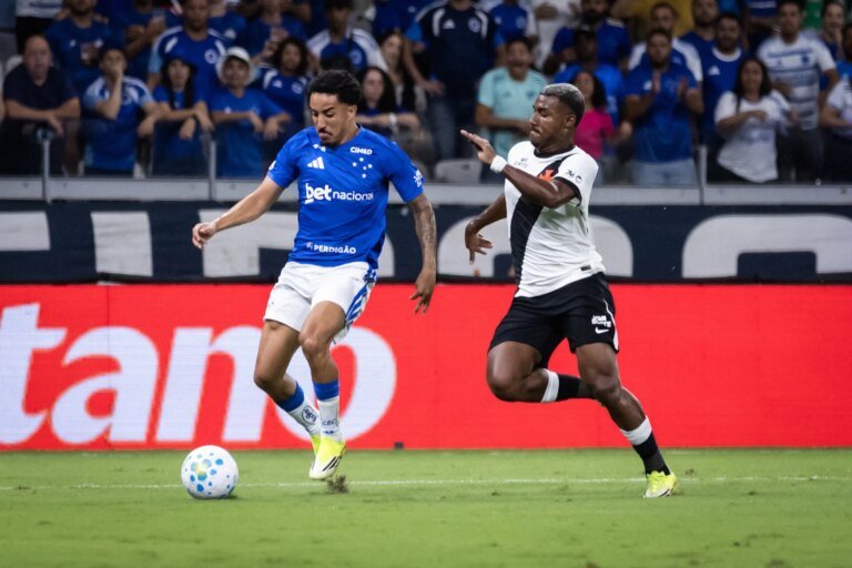 Cruzeiro e Vasco protagonizam espetáculo eletrizante com seis gols e drama nos acréscimos