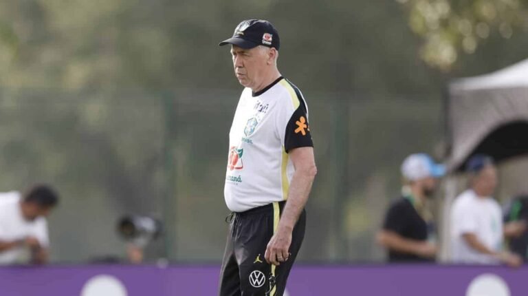 Ancelotti Revela Preocupação com Laterais e Poucas Vagas Abertas na Seleção para a Copa de 2026