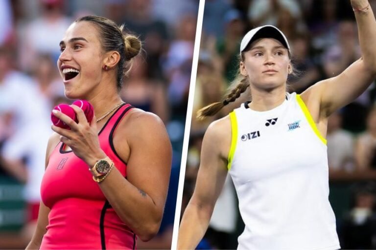 Rybakina no Topo: Em Busca do Título de Indian Wells e do Número 1 Contra Sabalenka