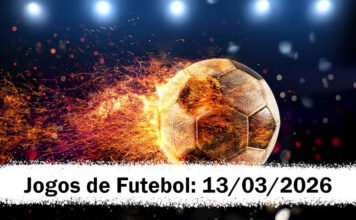 Jogos de hoje (13/03/26): onde assistir futebol ao vivo