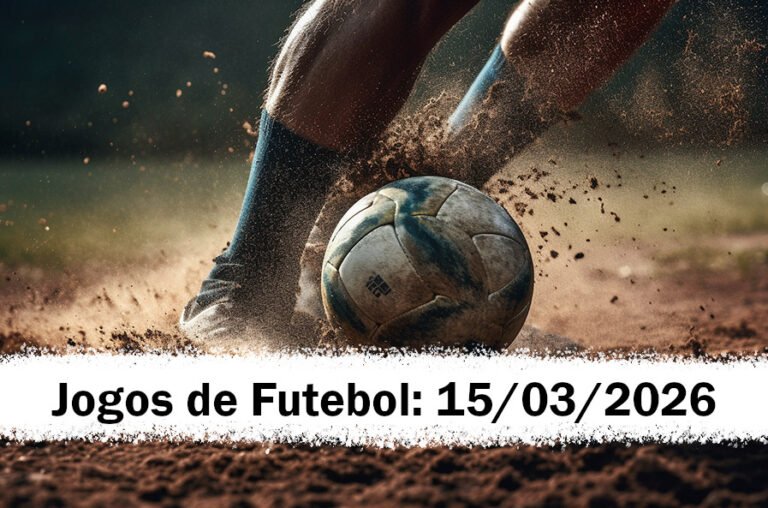 Jogos de hoje (15/03/26): onde assistir futebol ao vivo