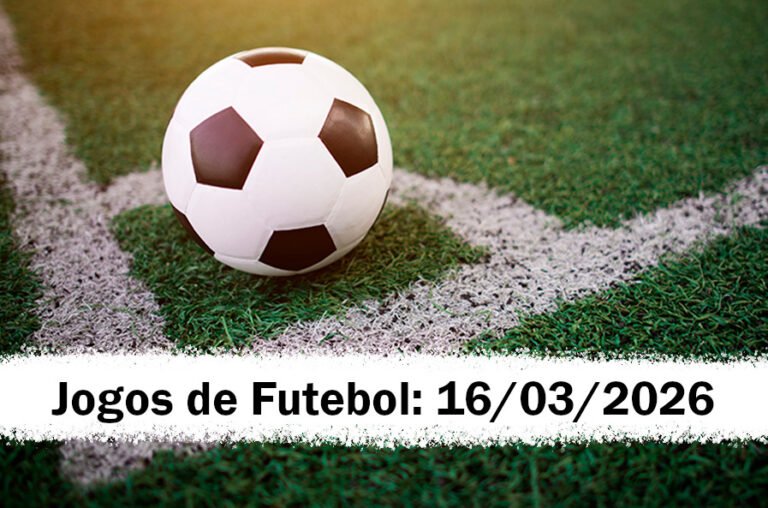 Jogos de hoje (16/03/26): onde assistir futebol ao vivo