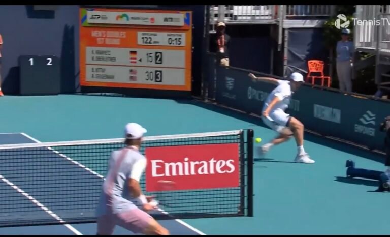 A Jogada Inédita: Ben Kittay Choca o Mundo do Tênis com Um Ponto Sem Precedentes no Miami Open