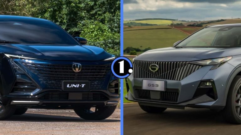 Duelo de Gigantes Asiáticos: CAOA Changan Uni-T vs. GAC GS3 – Qual SUV Chinês Oferece o Melhor Custo-Benefício?