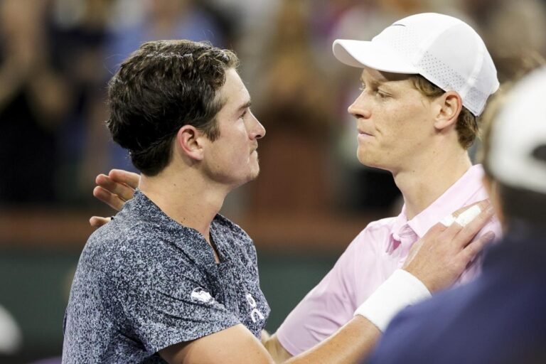 Jannik Sinner Elogia João Fonseca Após Duelo Épico em Indian Wells: “Mentalidade Excelente”