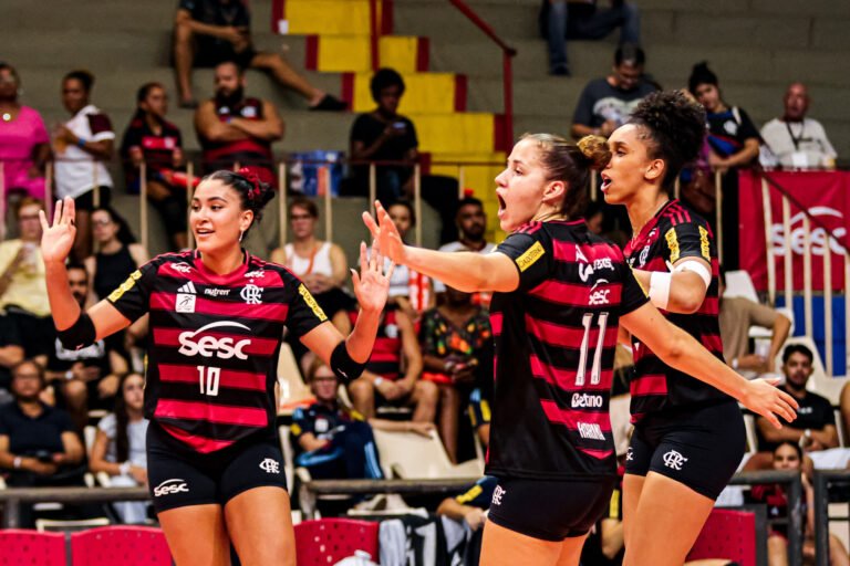 Sesc RJ Flamengo Busca Virada no Maracanãzinho Contra Sesi Bauru Pela Superliga