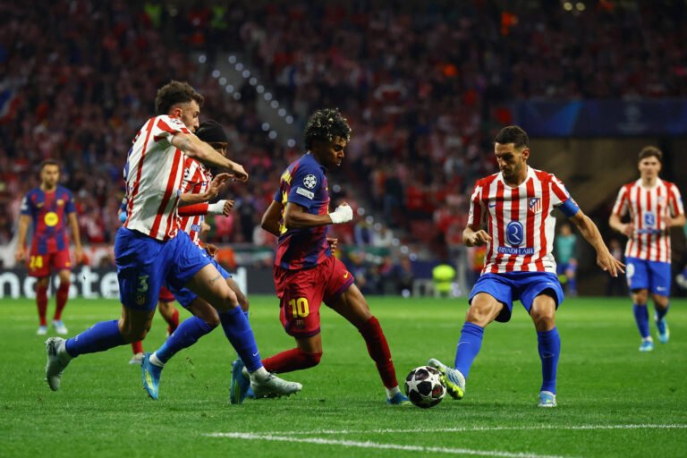 Lamine Yamal Brilha em Meio à Eliminação do Barcelona na Champions League