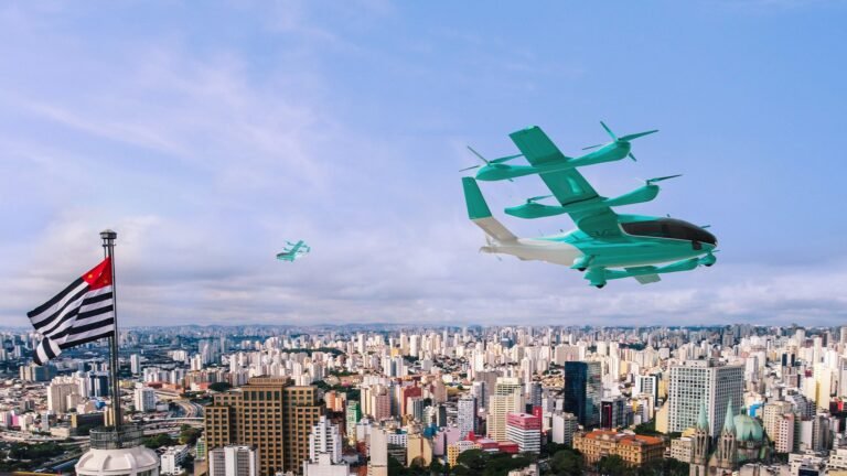 Mobilidade Aérea Urbana: Brasil na Vanguarda dos eVTOLs com a Embraer