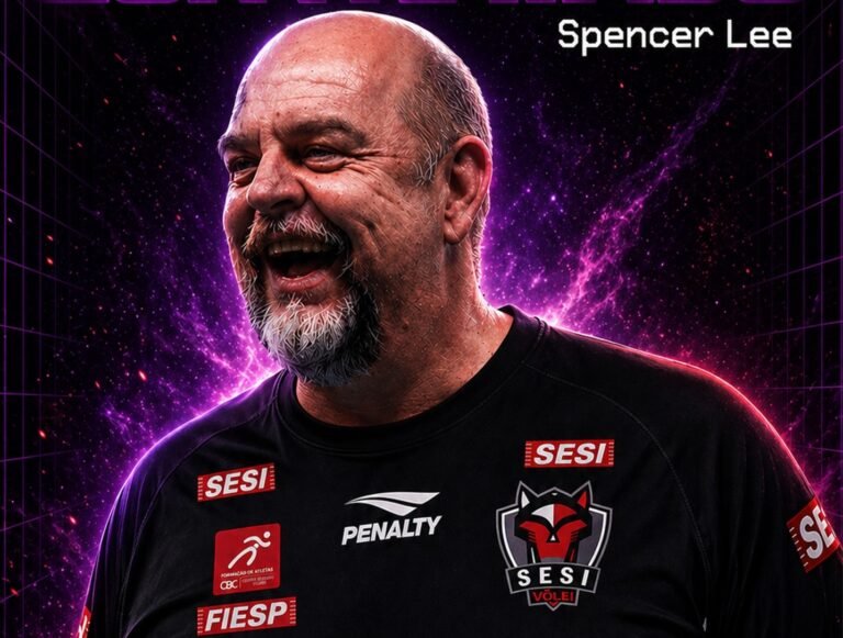 Sesi Vôlei Bauru Anuncia Spencer Lee Como Novo Técnico Para Temporada 2026-27