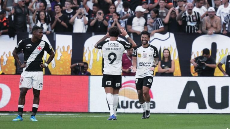 Corinthians Vence Vasco com Dez Jogadores e Deixa Zona de Rebaixamento do Brasileirão