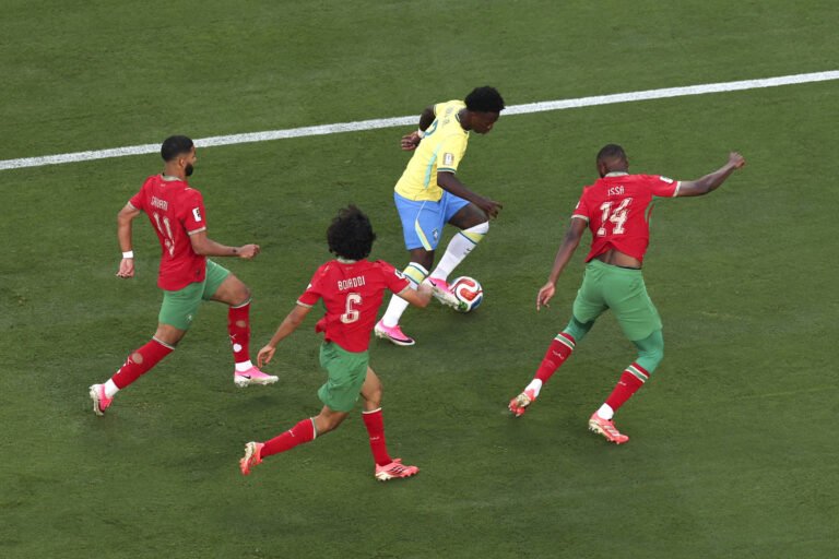Brasil 1 x 1 Marrocos: Estatísticas Apontam Baixa Eficiência no Ataque da Seleção