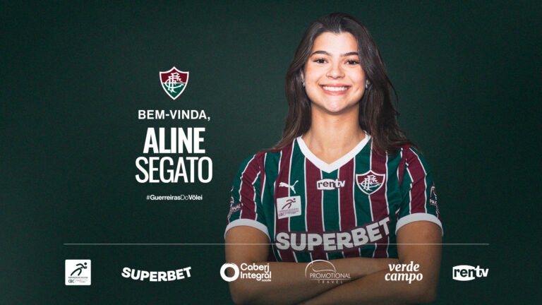 Aline Segato é o Novo Reforço do Vôlei Feminino do Fluminense para 2026/2027