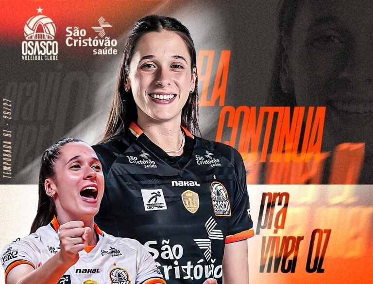 Marina Sioto renova com Osasco Saúde para temporada 2026/27