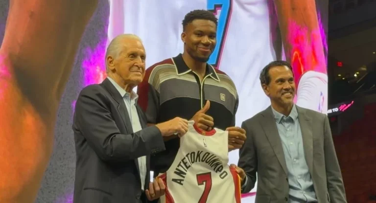 Giannis Antetokounmpo no Heat: Quer múltiplos títulos NBA