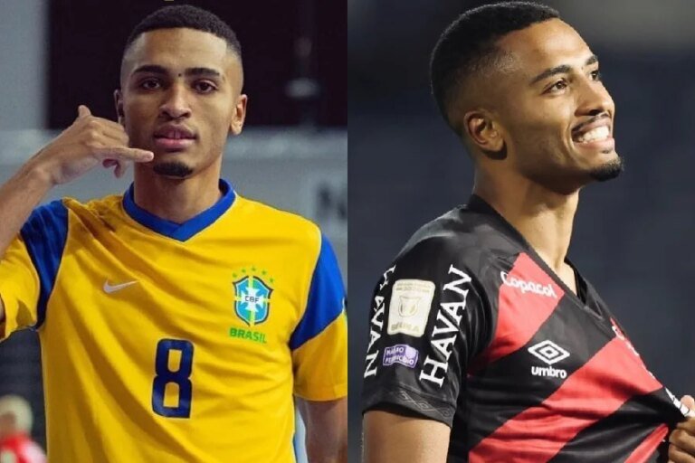 Leozinho brilha no Athletico após virar Falcão e trocar futsal
