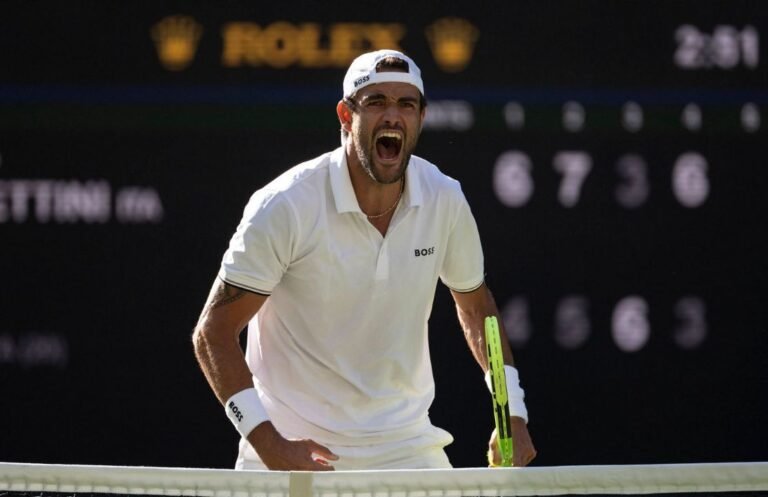 Berrettini Eleva a Confiança para Wimbledon: ‘Posso Vencer Qualquer Um na Grama’