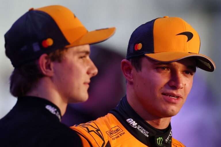 F1: Norris supera Piastri em 2026 na nova era de carros
