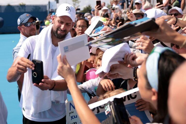 Djokovic e Zverev estreiam hoje no ATP de Cincinnati