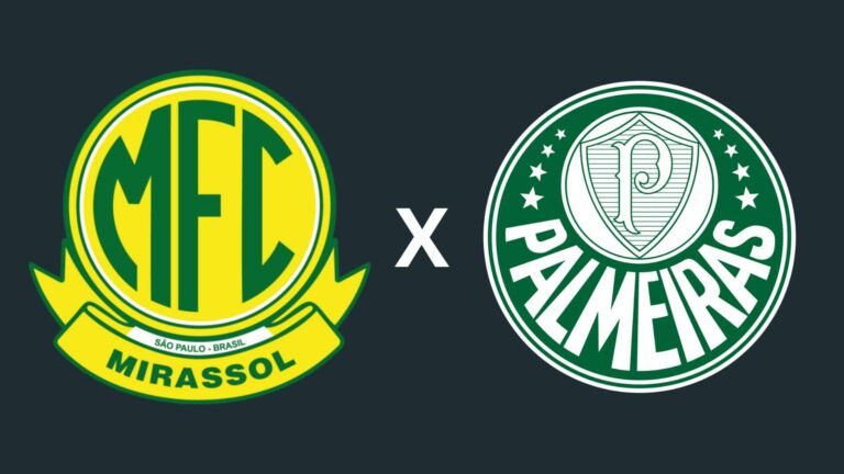 Mirassol x Palmeiras: Horário, Transmissão e Escalações